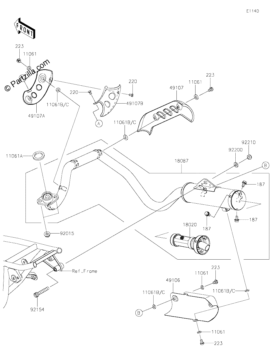 Diagrama de MUFFLER S