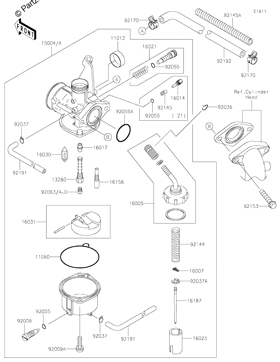 Diagrama de CARBURETOR