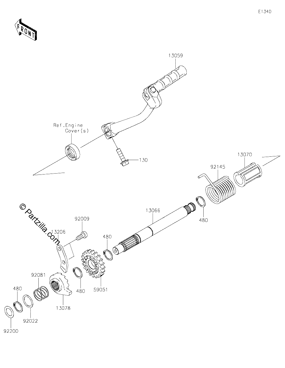 Diagrama de KICKSTARTER MECHANISM