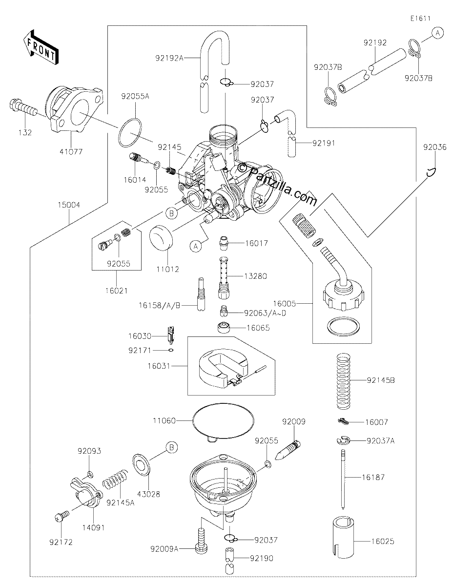 Diagrama de CARBURETOR