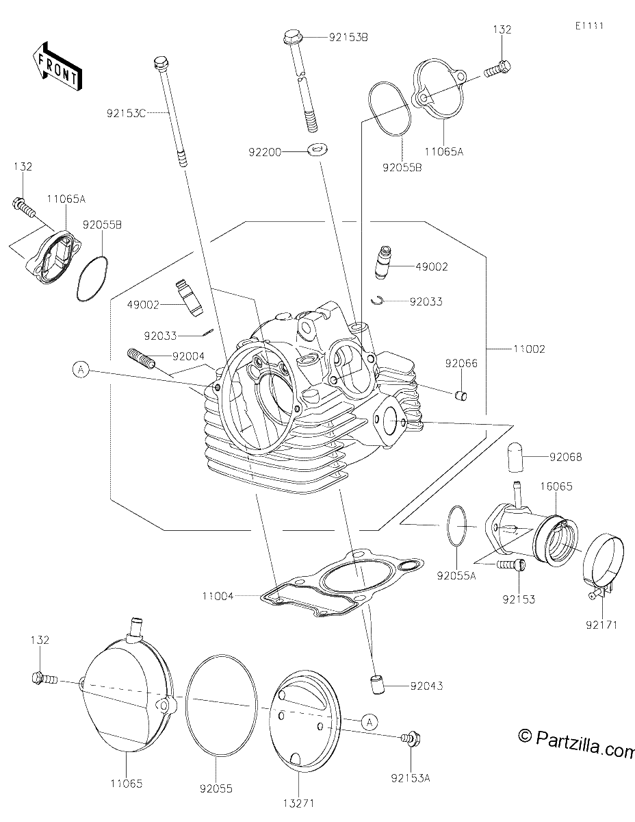 Diagrama de CYLINDER HEAD