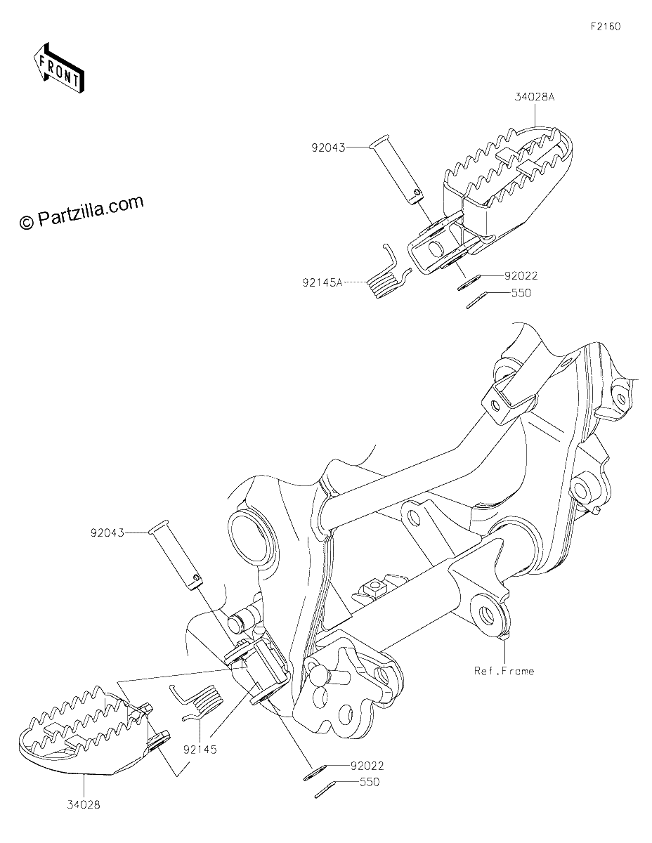 Diagrama de FOOTRESTS