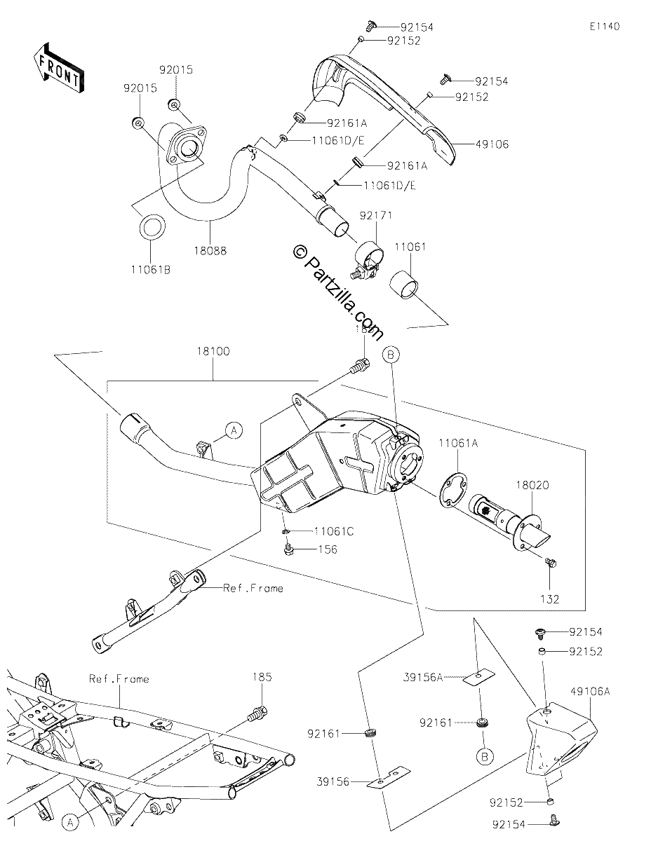 Diagrama de MUFFLER S