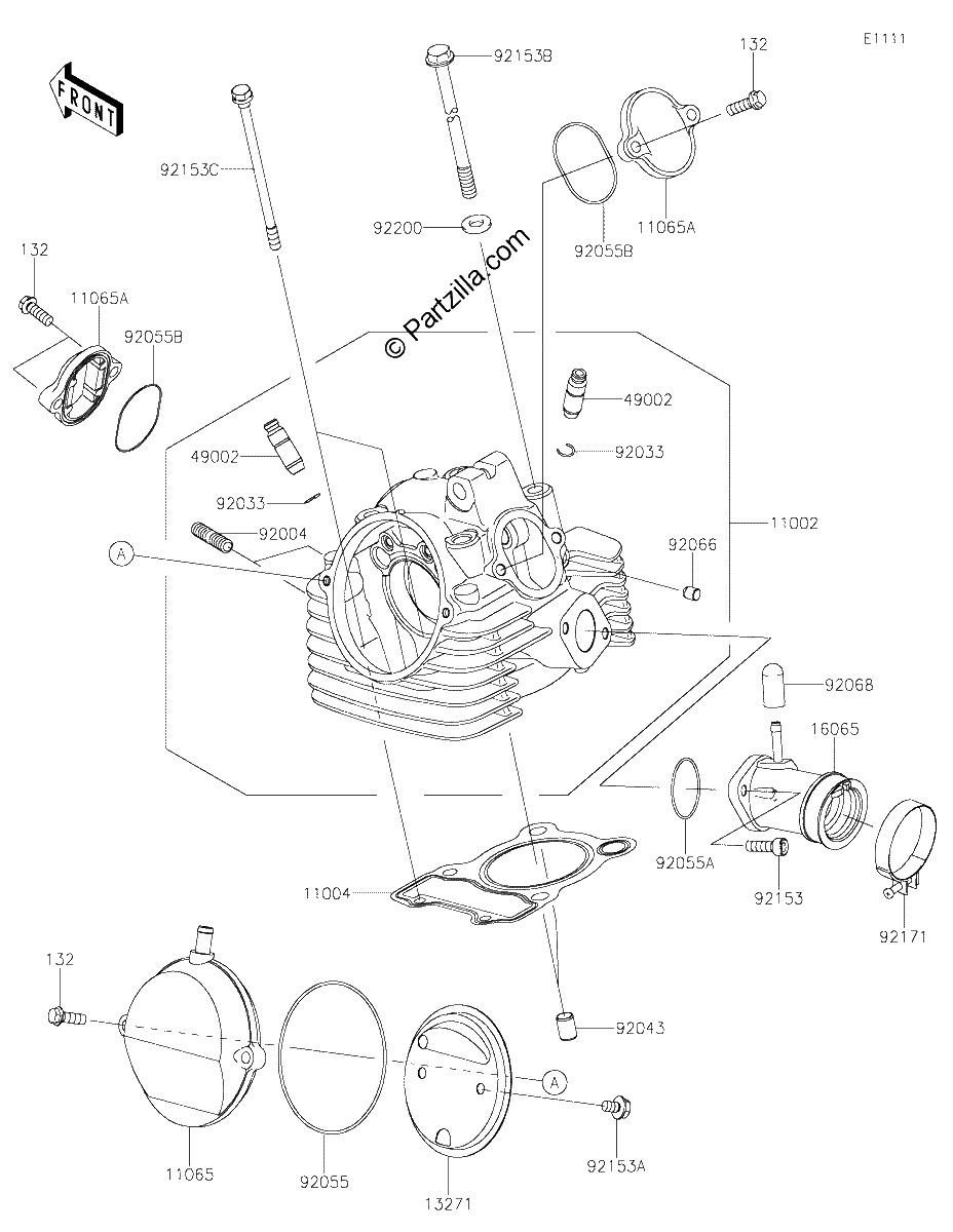 Diagrama de CYLINDER HEAD
