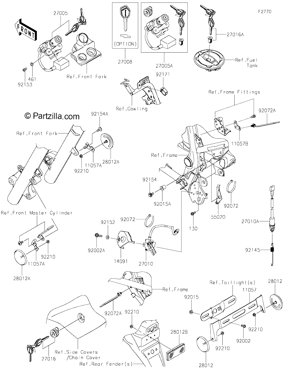 Diagrama de IGNITION SWITCH