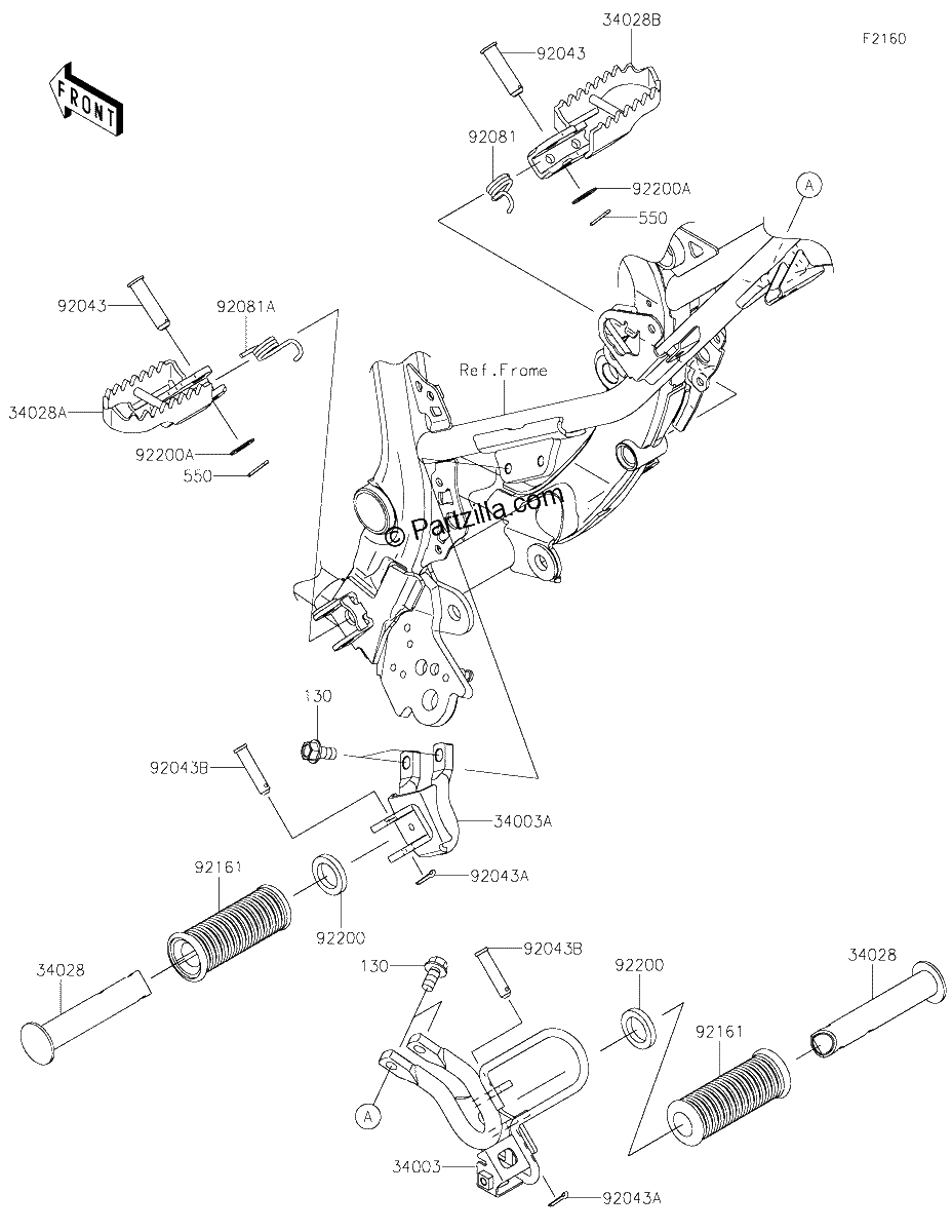 Diagrama de FOOTRESTS