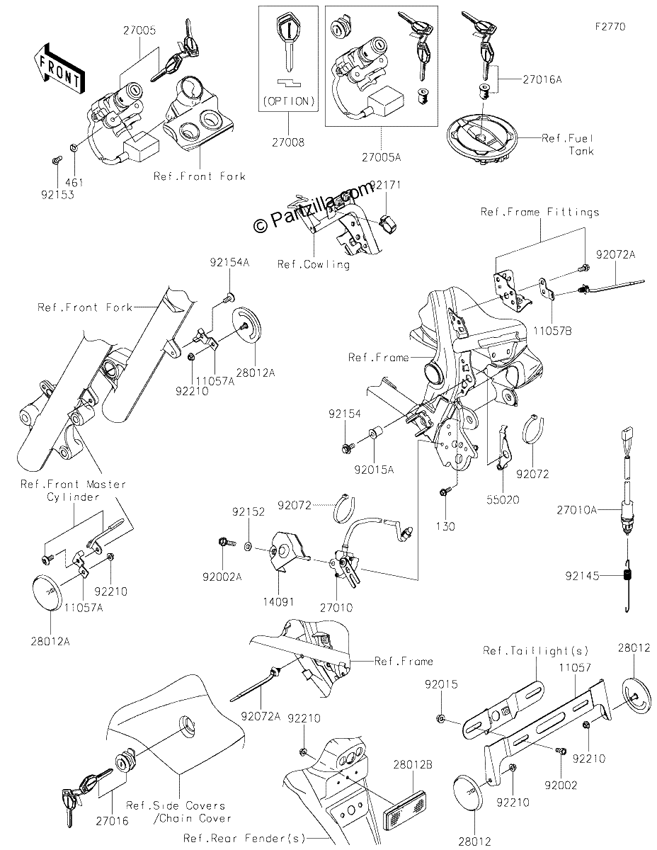 Diagrama de IGNITION SWITCH
