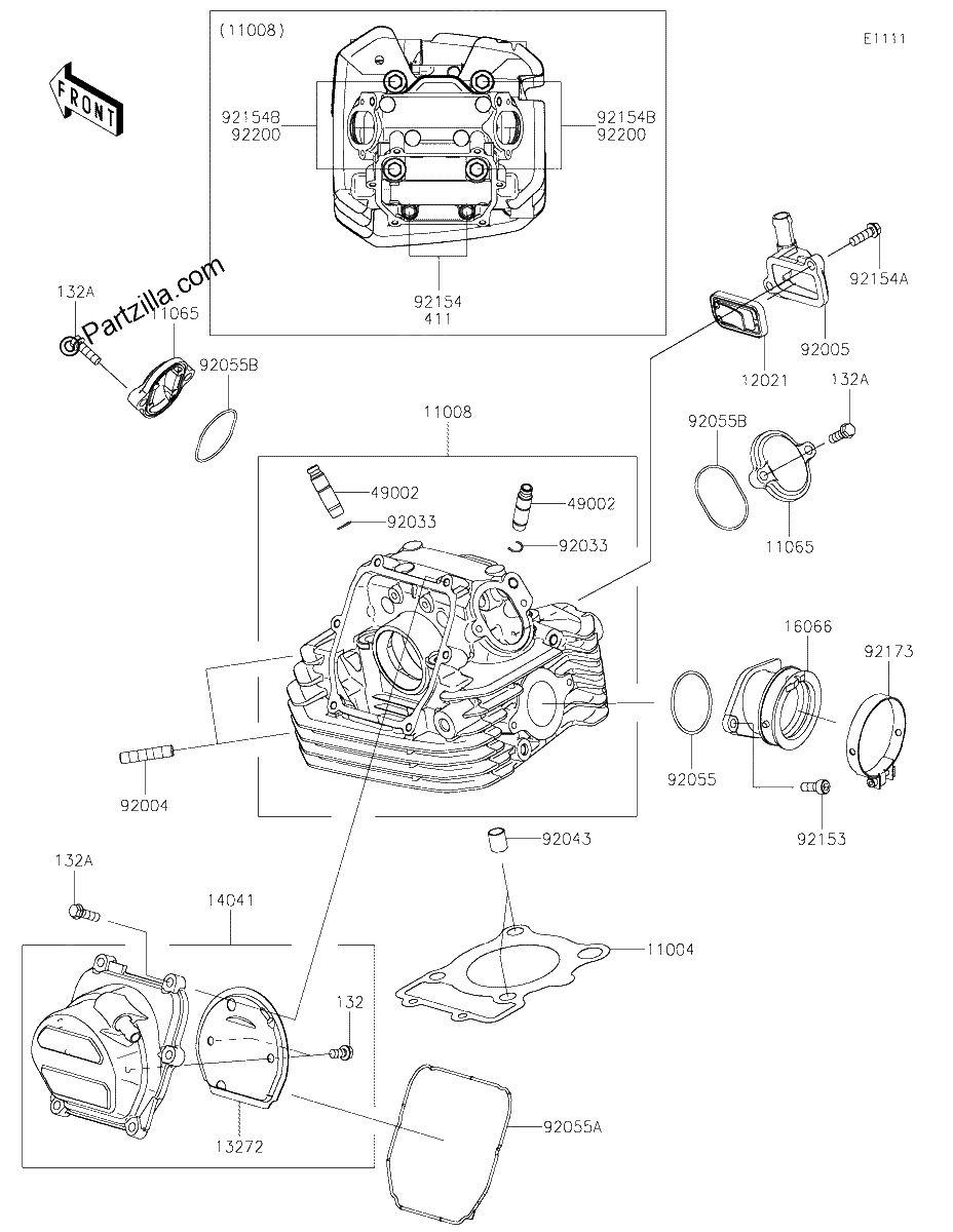 Diagrama de CYLINDER HEAD