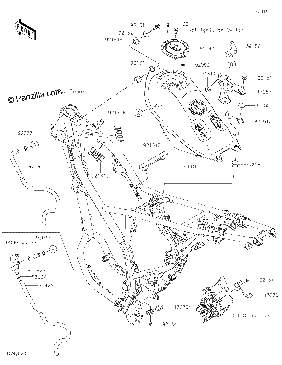 Diagrama de FUEL TANK