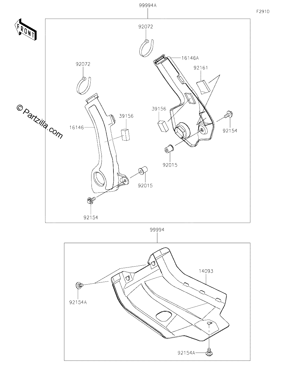 Diagrama de ACCESSORY FRAME COVER
