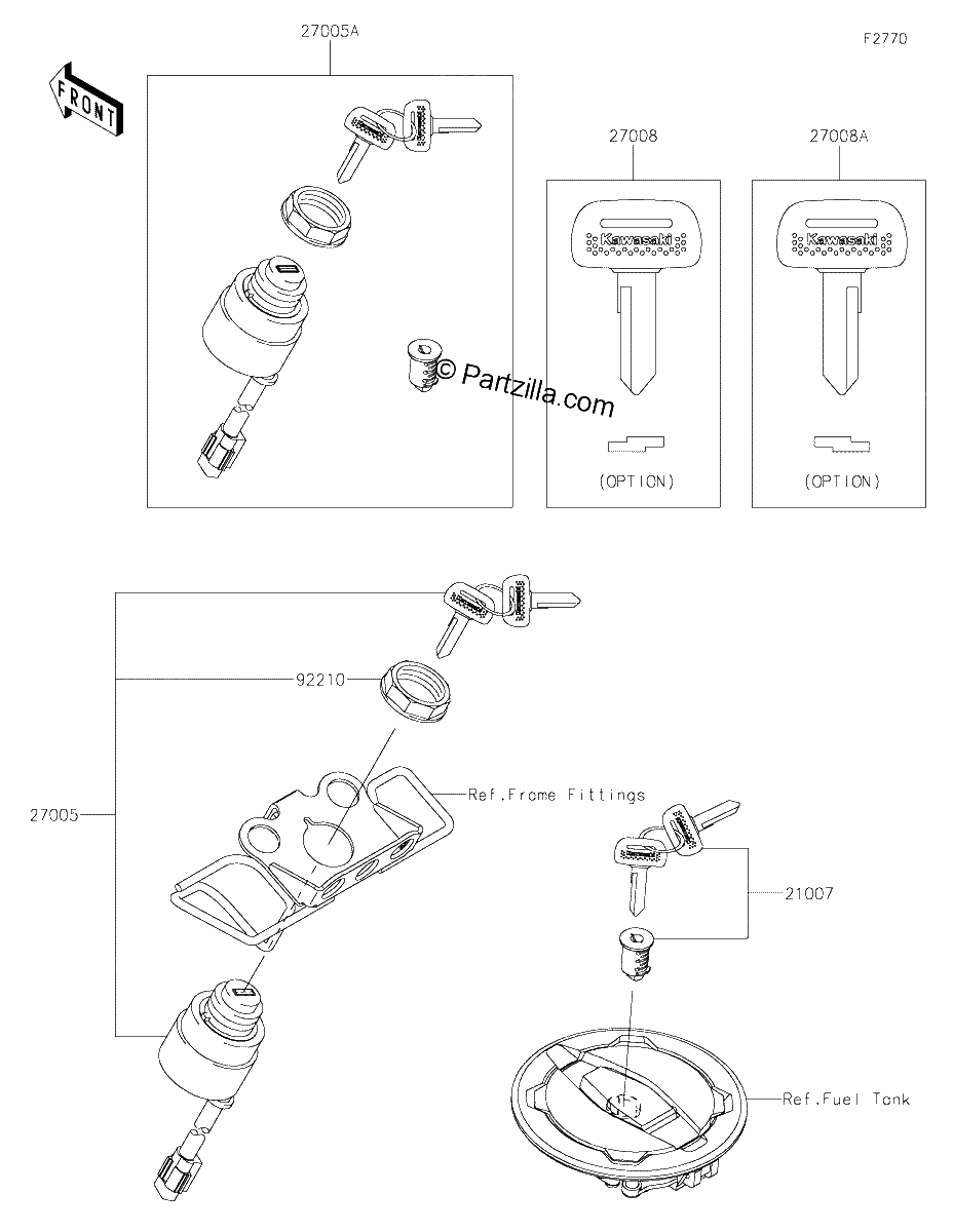 Diagrama de IGNITION SWITCH CA
