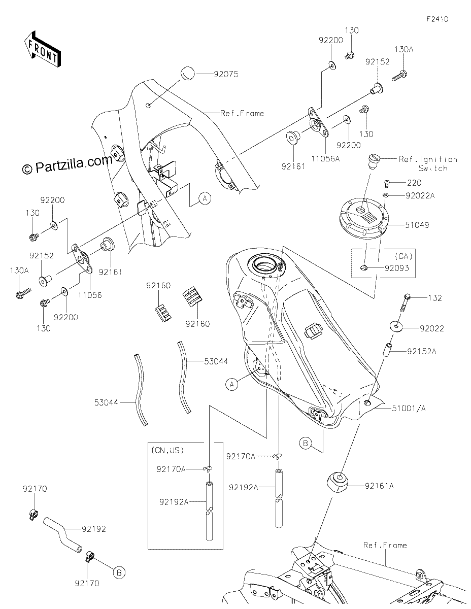 Diagrama de FUEL TANK
