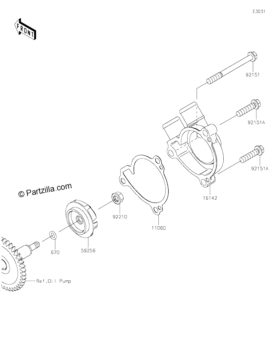 Diagrama de WATER PUMP