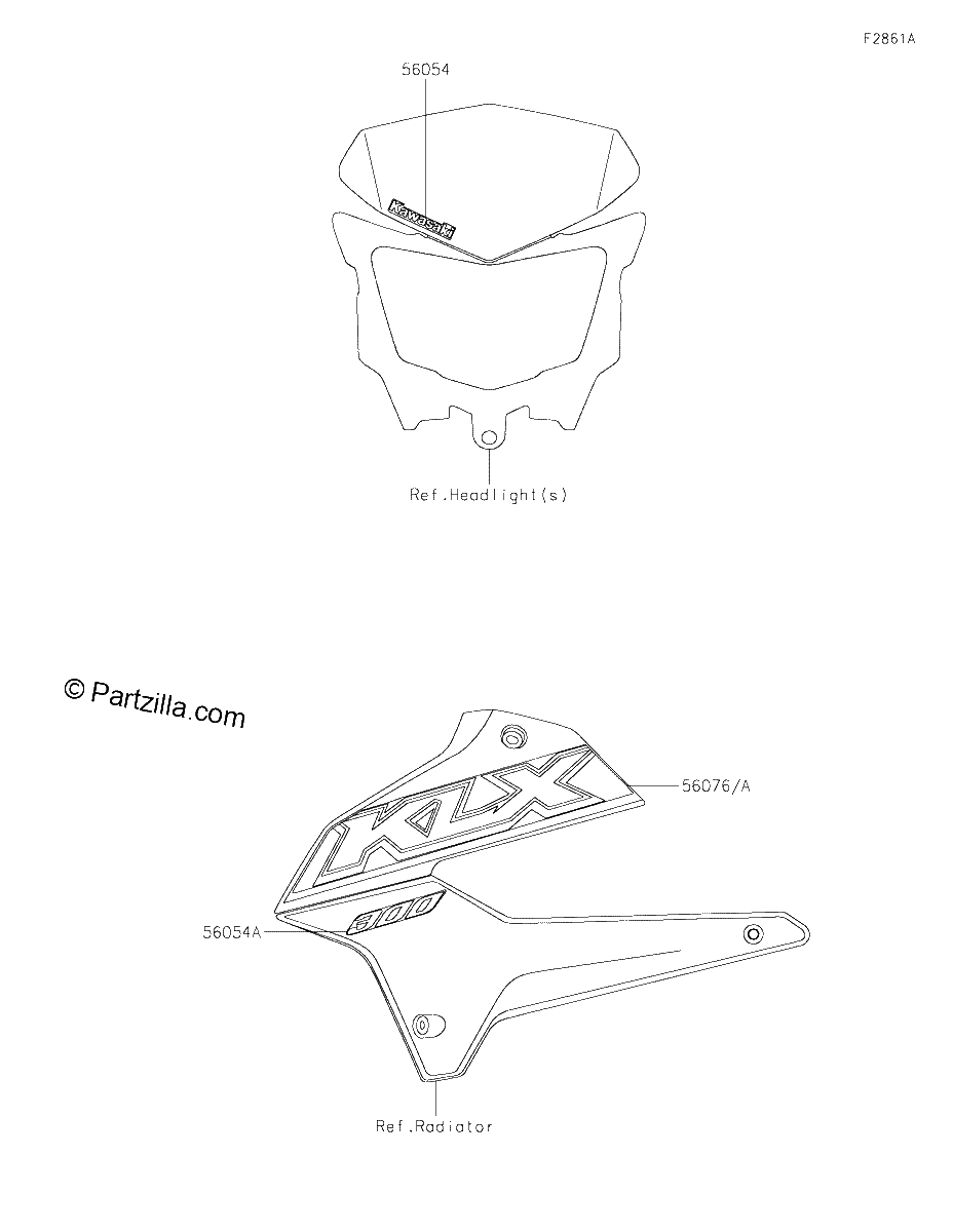 Diagrama de DECALS GRAY DNFAN DNFAL