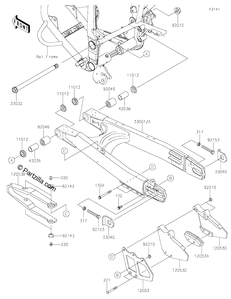 Diagrama de SWINGARM