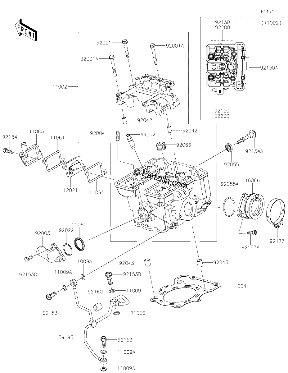 Diagrama de CYLINDER HEAD