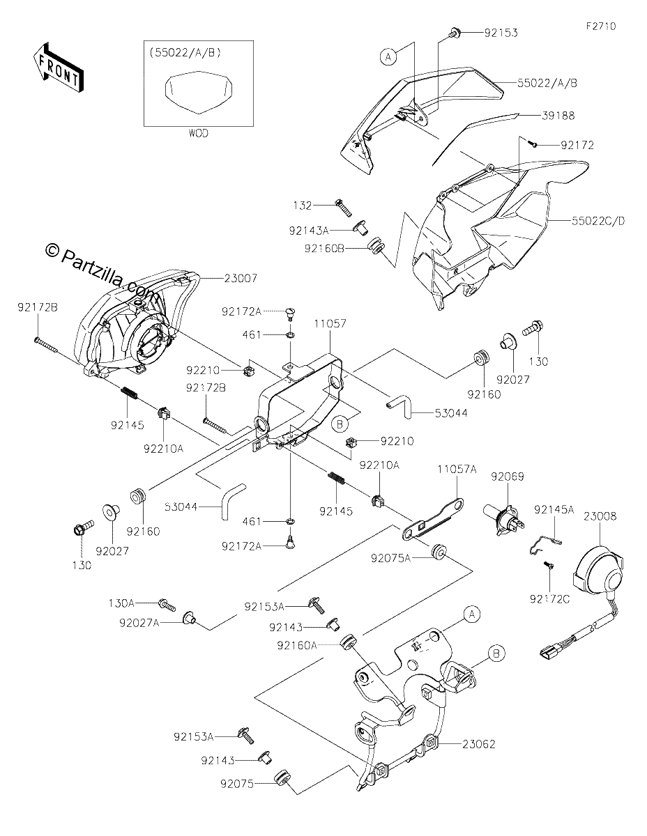 Diagrama de HEADLIGHT S