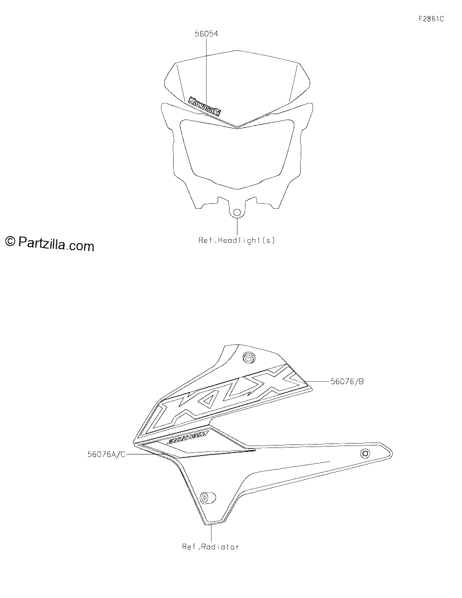 Diagrama de DECALS GREEN ENFNN ENFNL