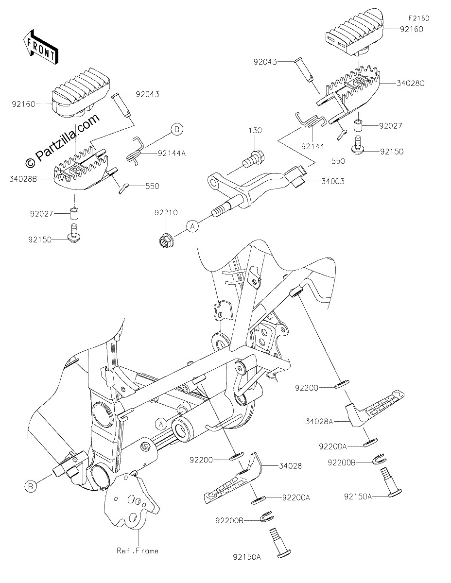 Diagrama de FOOTRESTS