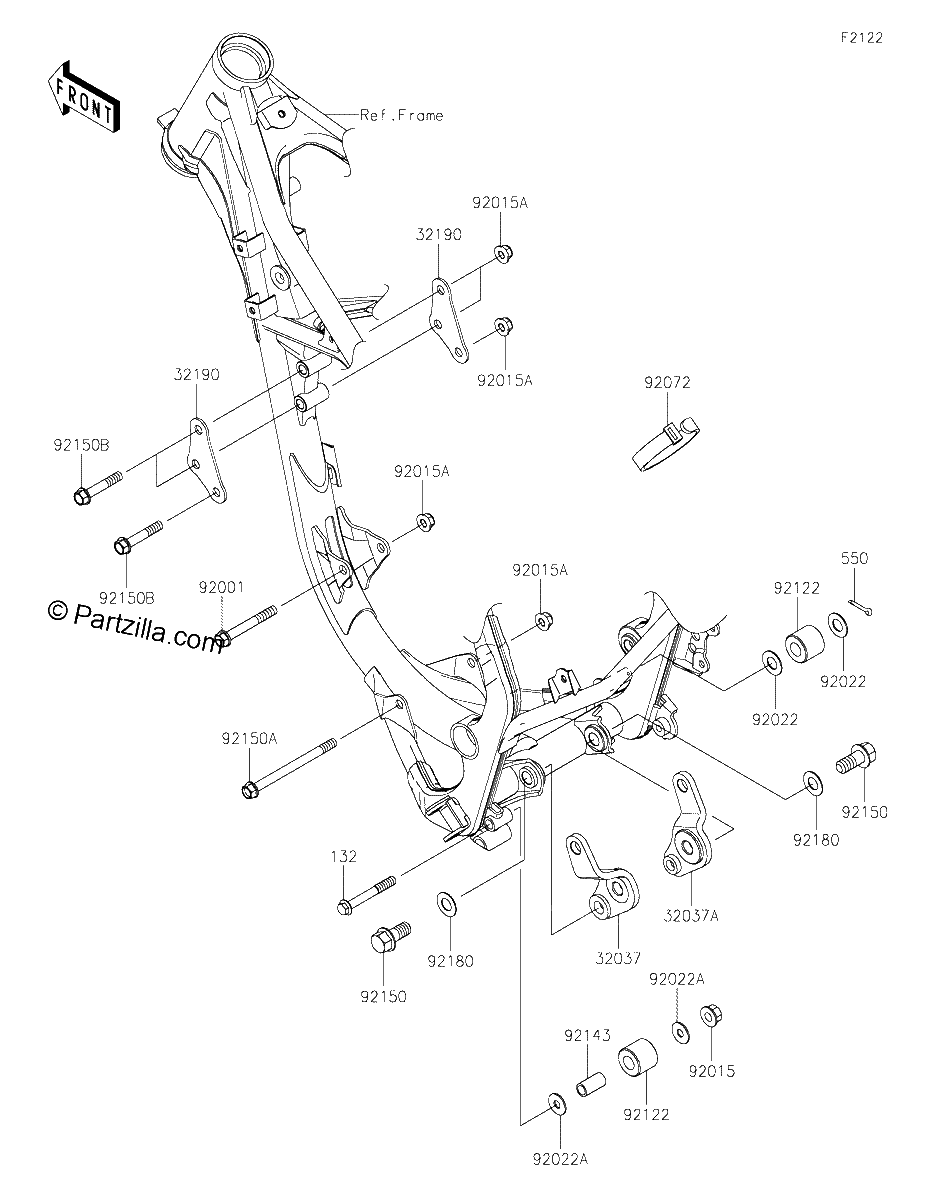 Diagrama de ENGINE MOUNT