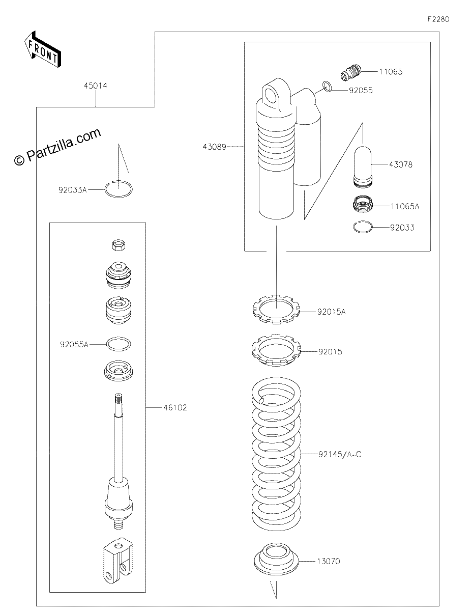 Diagrama de SHOCK ABSORBER S