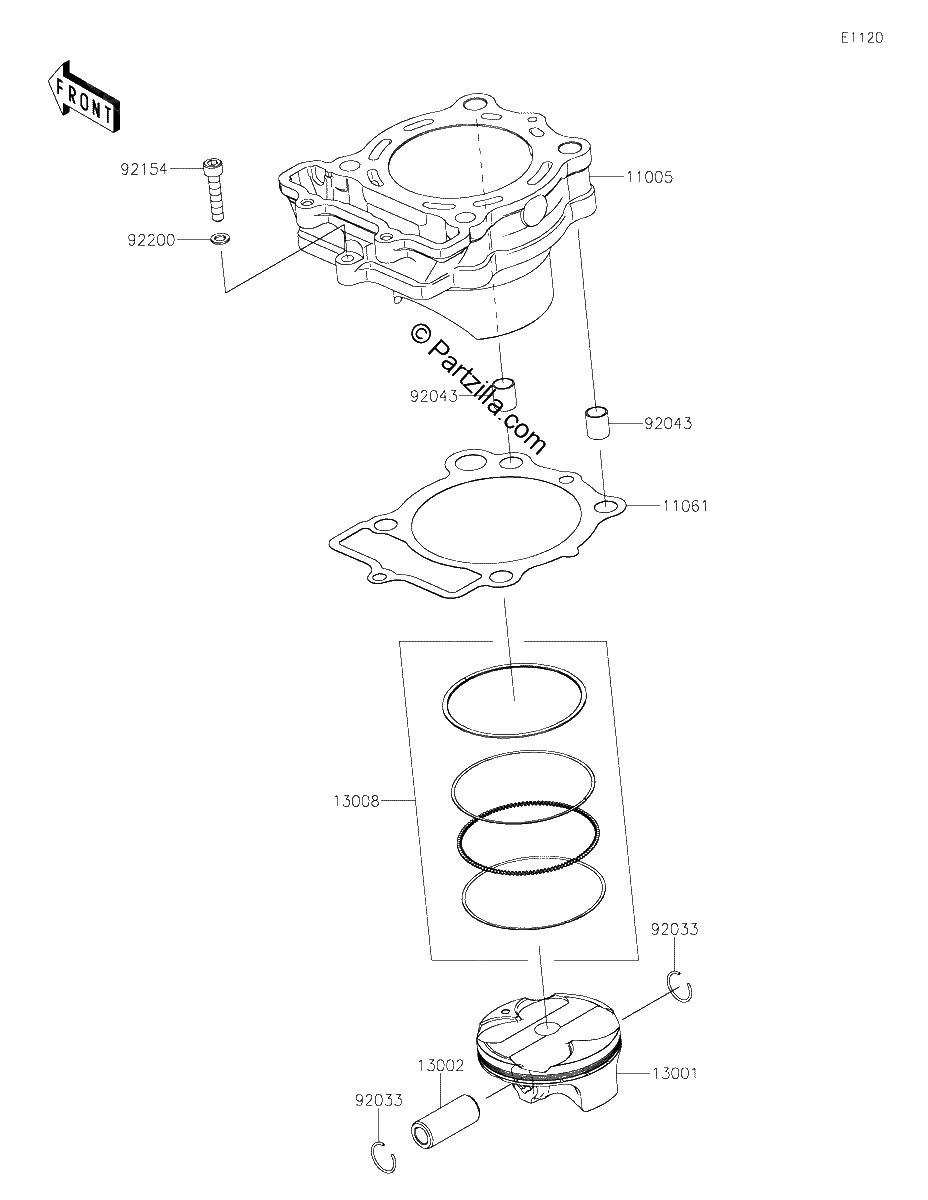 Diagrama de CYLINDER PISTON S