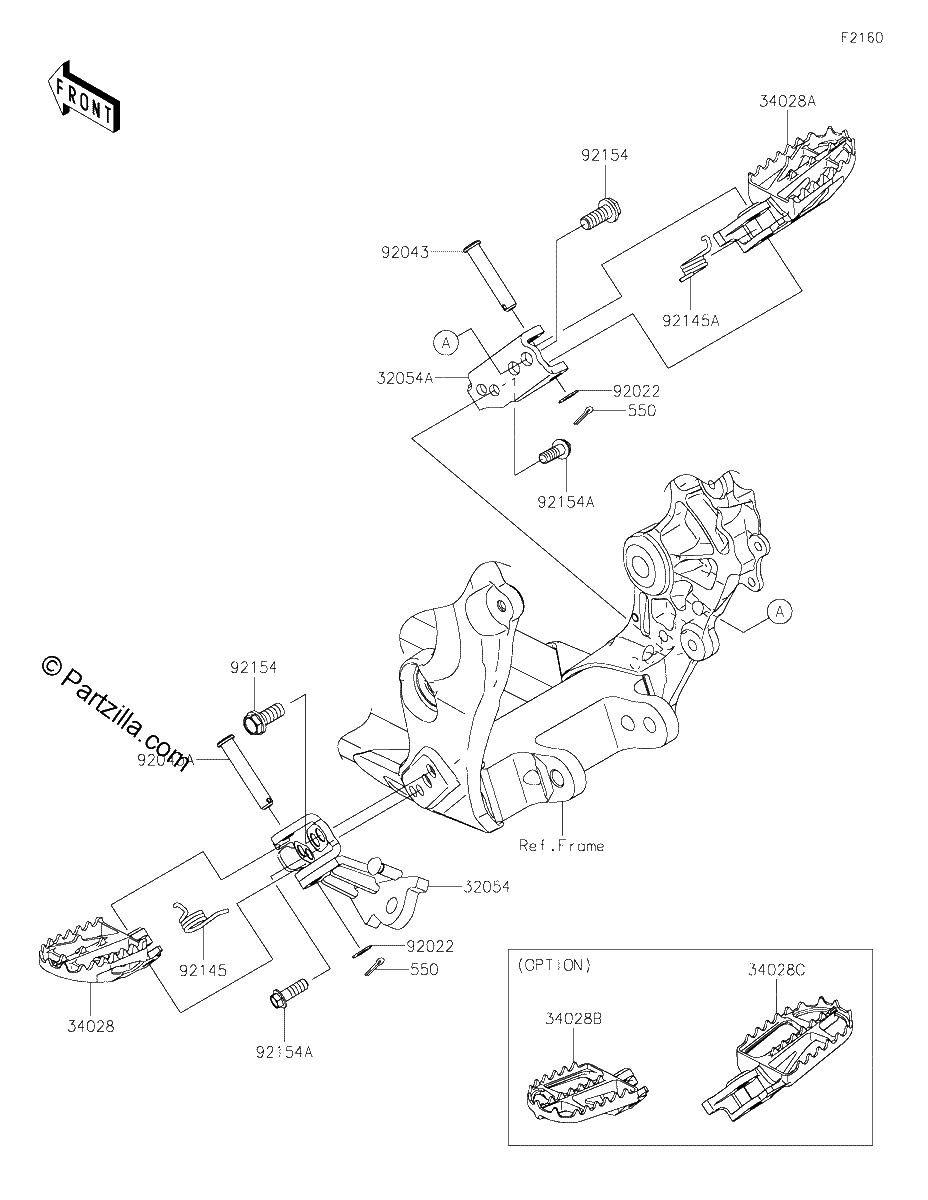 Diagrama de FOOTRESTS