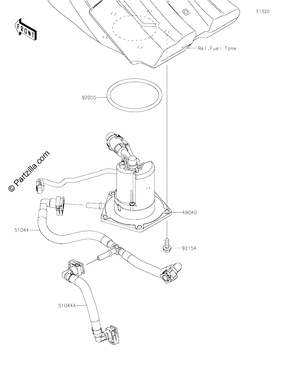 Diagrama de FUEL PUMP
