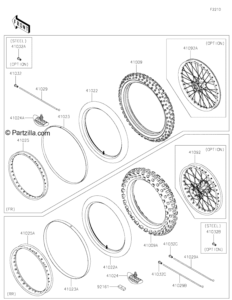 Diagrama de WHEELS TIRES