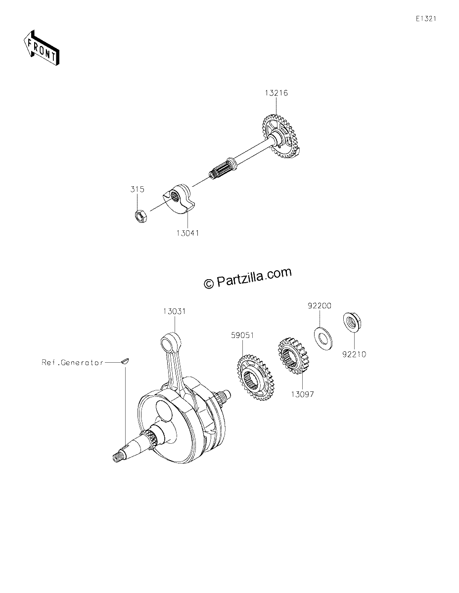 Diagrama de CRANKSHAFT