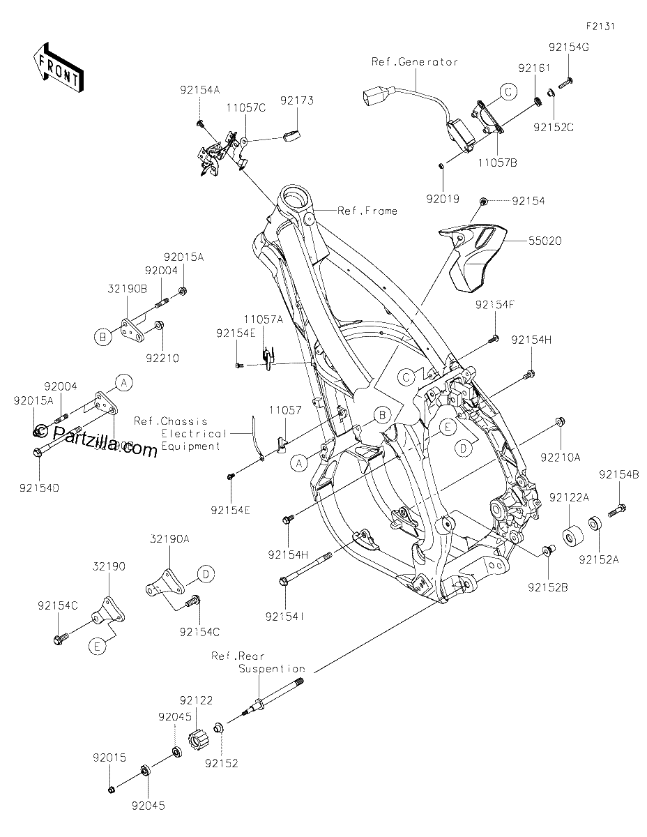 Diagrama de FRAME FITTINGS