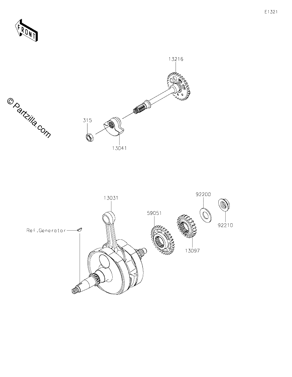 Diagrama de CRANKSHAFT