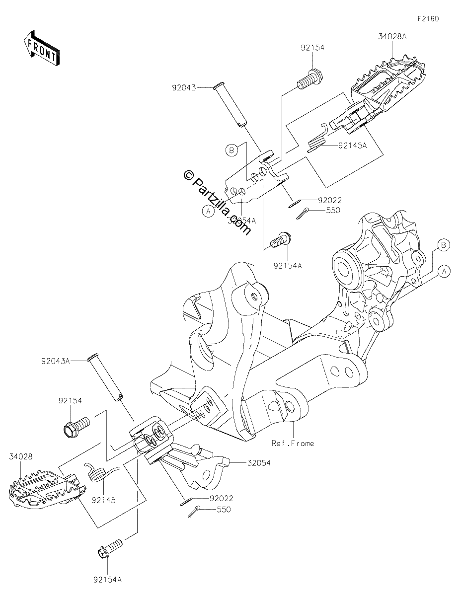 Diagrama de FOOTRESTS
