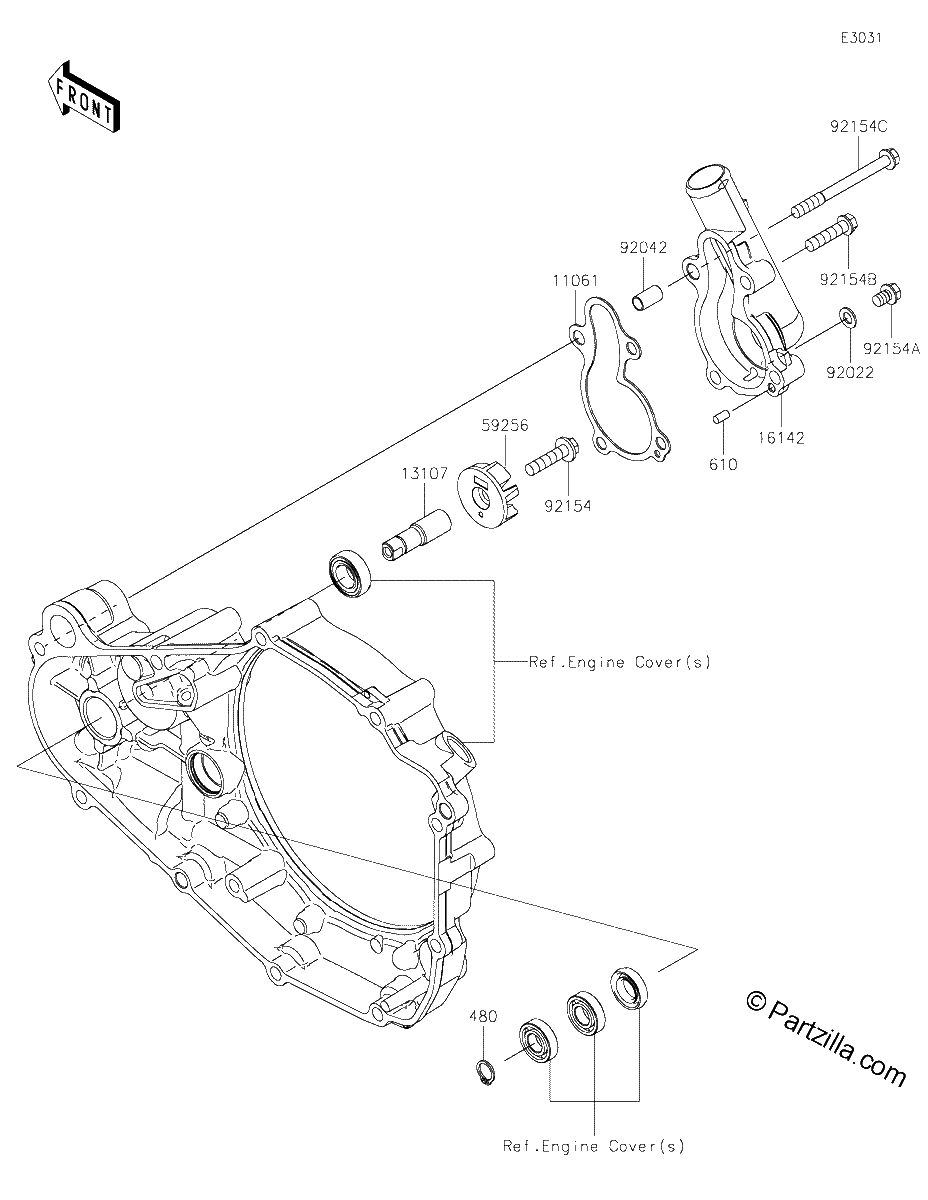 Diagrama de WATER PUMP