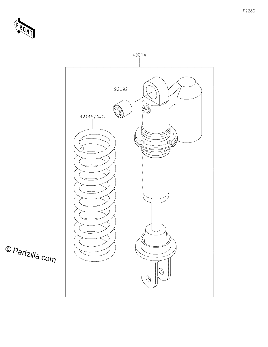 Diagrama de SHOCK ABSORBER S