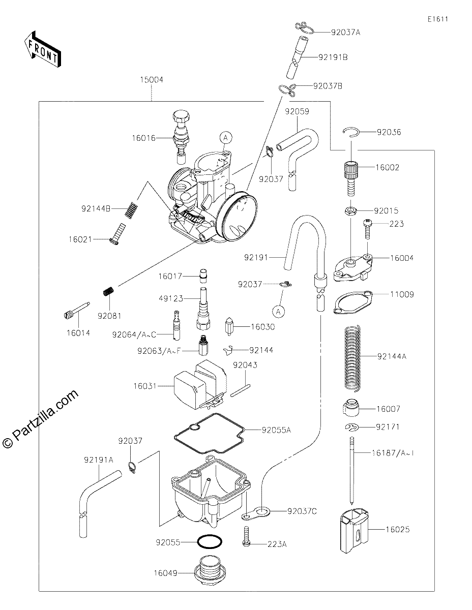 Diagrama de CARBURETOR