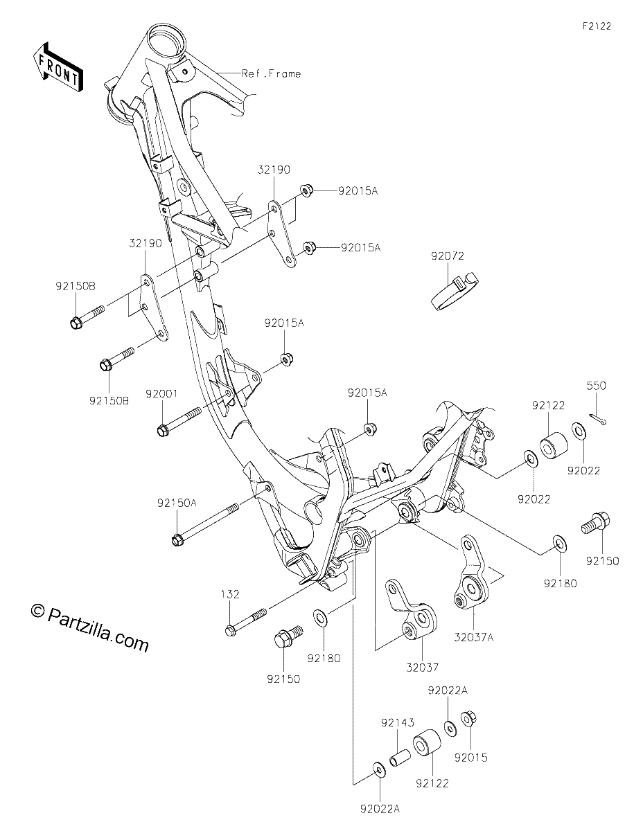 Diagrama de ENGINE MOUNT