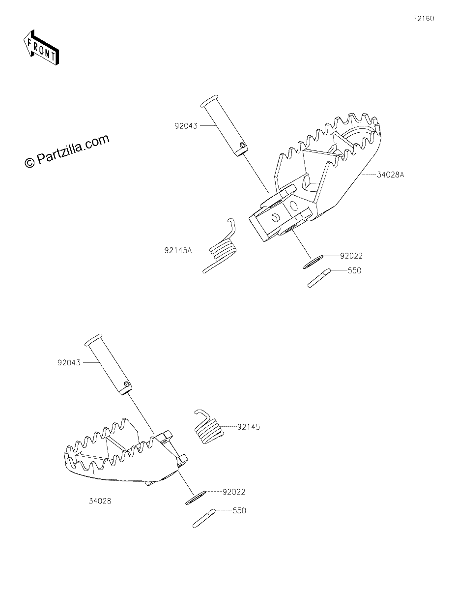Diagrama de FOOTRESTS