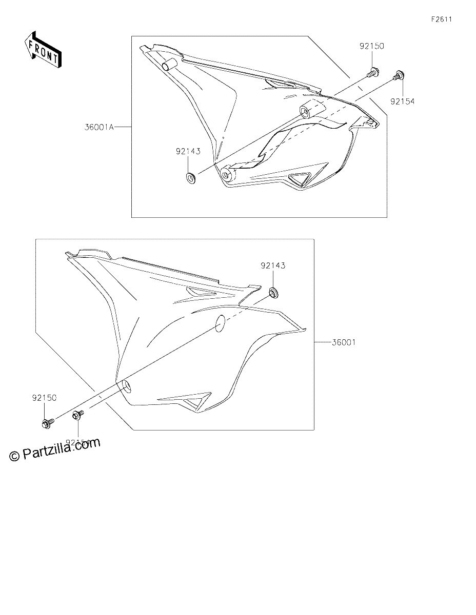 Diagrama de SIDE COVERS