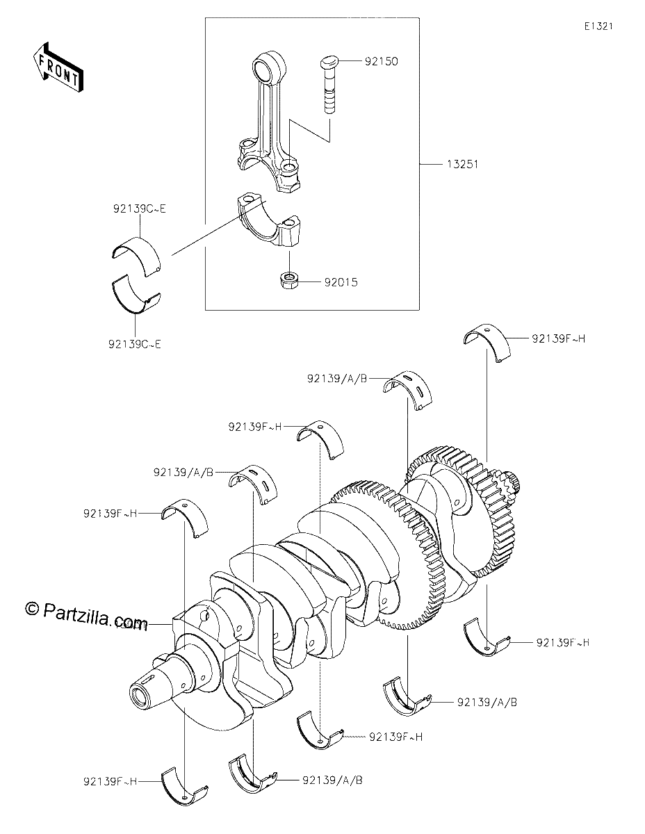 Diagrama de CRANKSHAFT