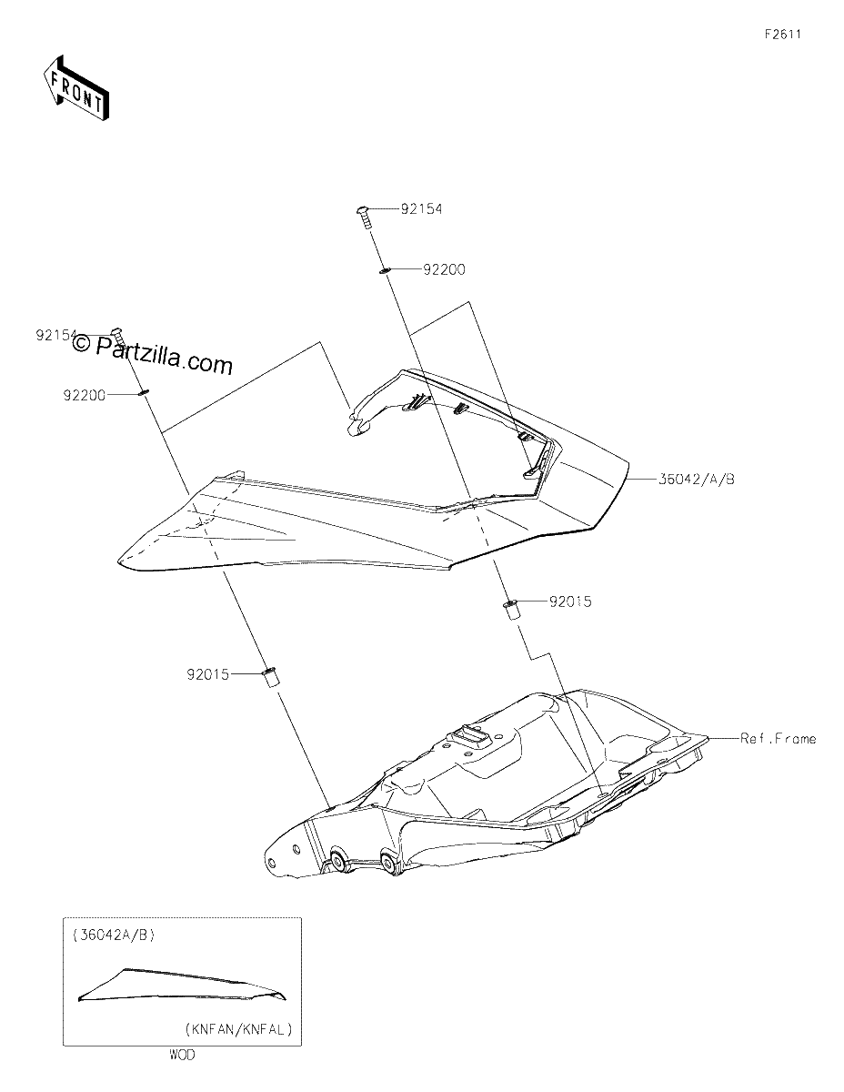 Diagrama de SIDE COVERS