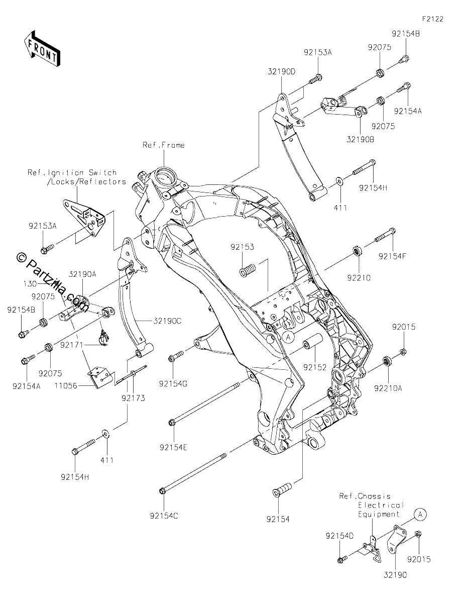 Diagrama de ENGINE MOUNT