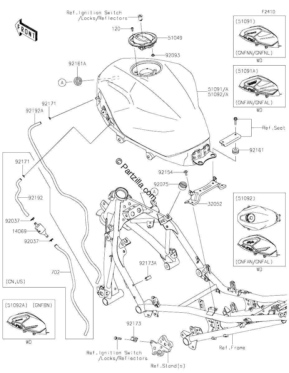 Diagrama de FUEL TANK