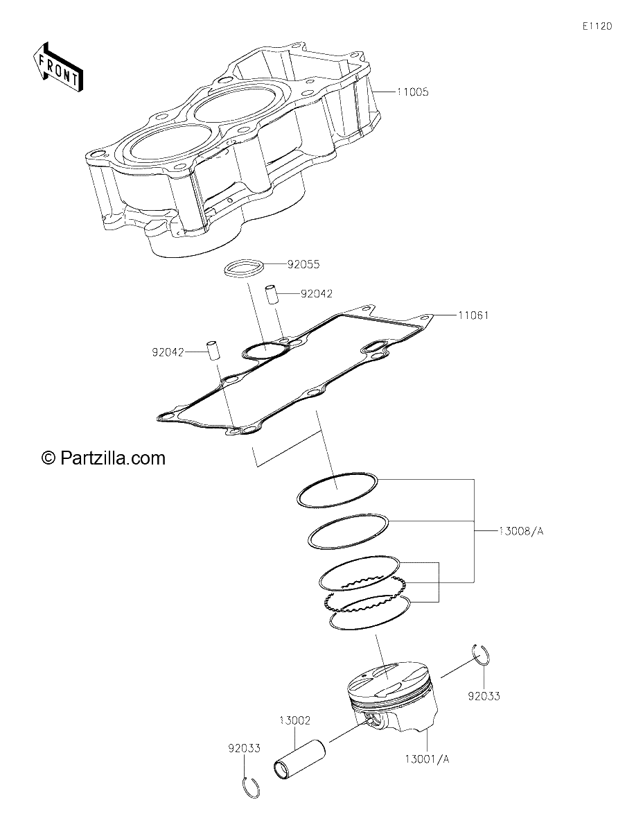 Diagrama de CYLINDER PISTON S