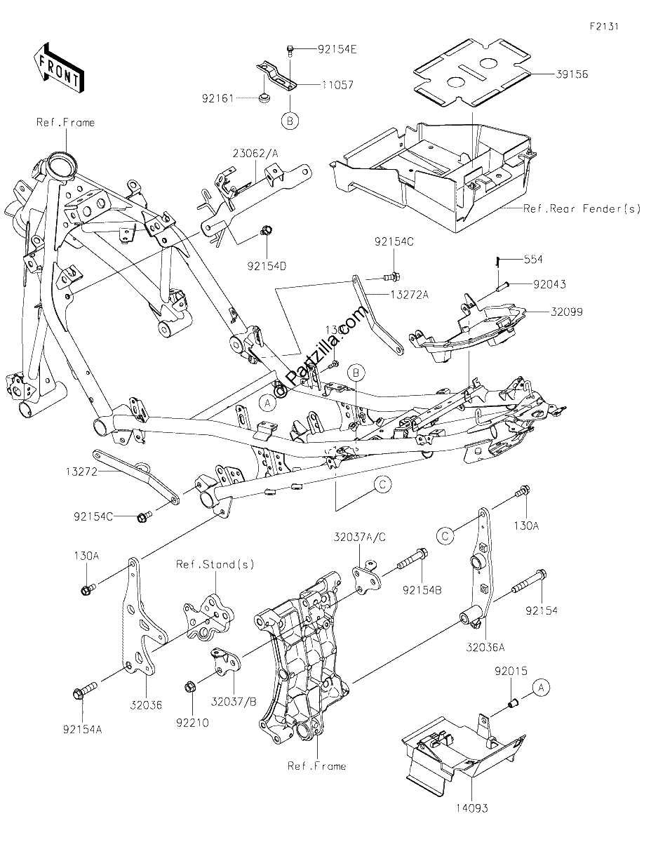 Diagrama de FRAME FITTINGS