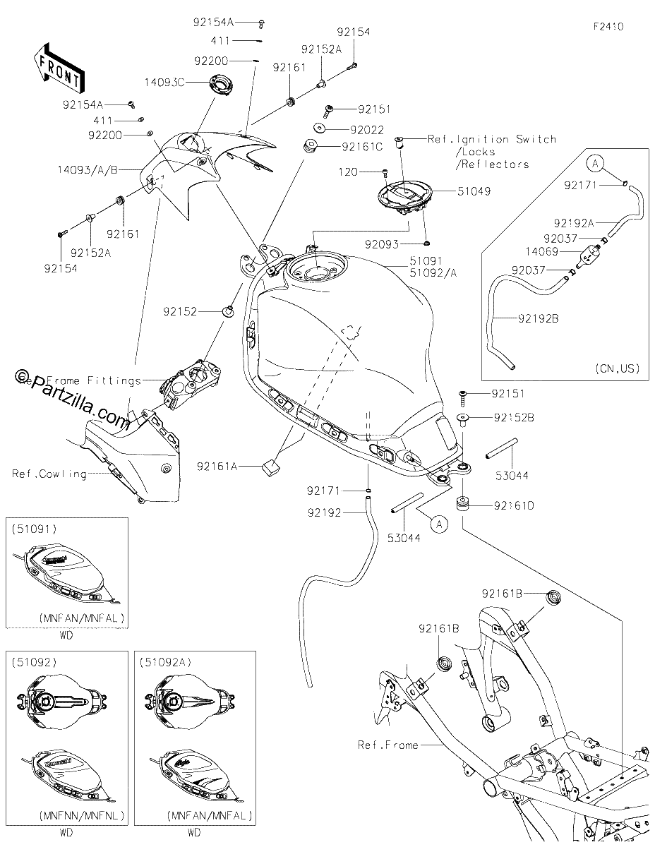 Diagrama de FUEL TANK