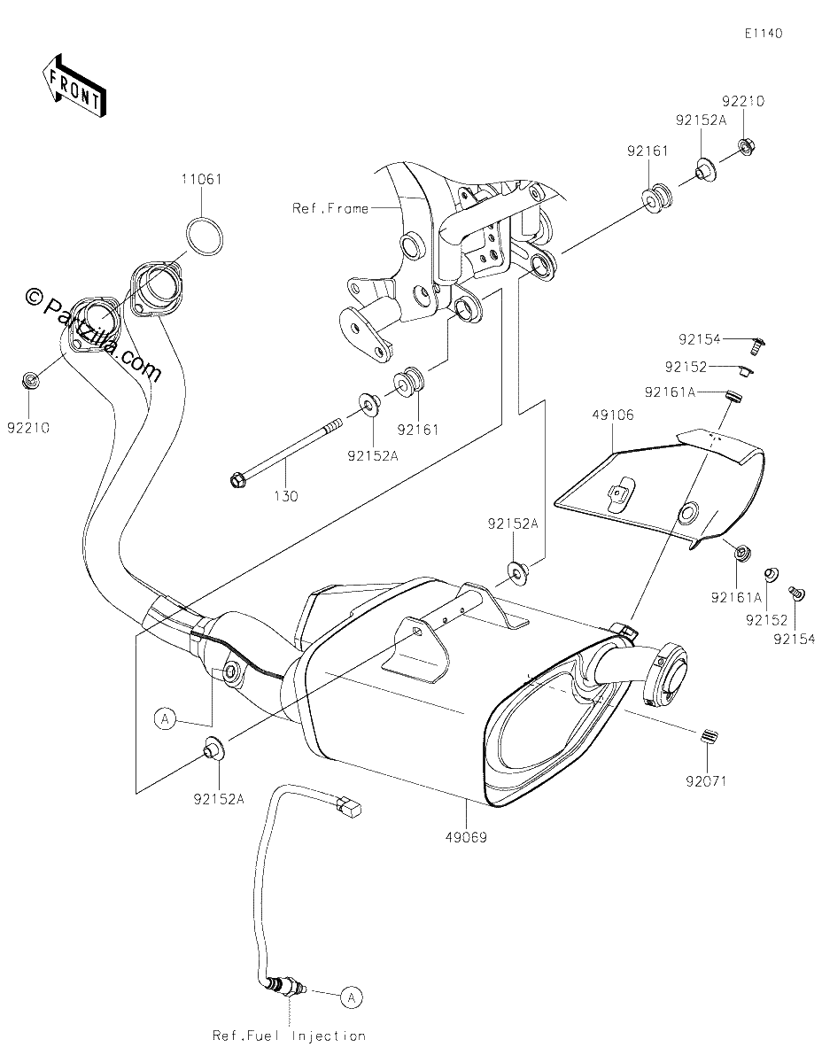 Diagrama de MUFFLER S