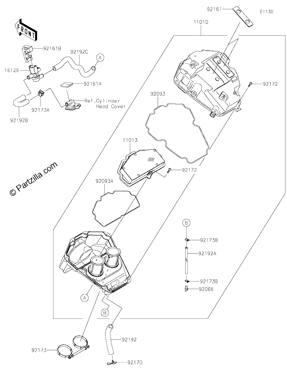 Diagrama de AIR CLEANER