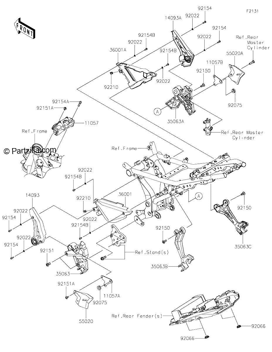 Diagrama de FRAME FITTINGS