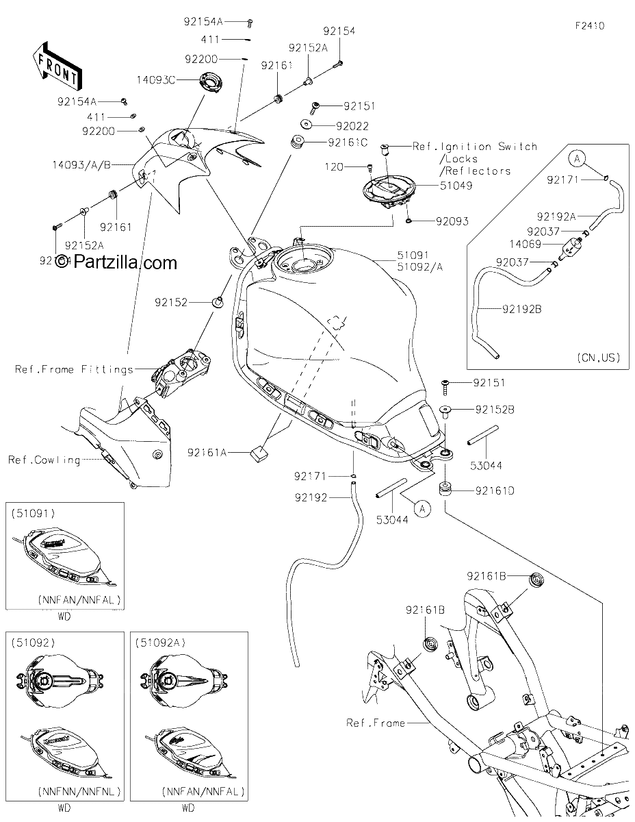 Diagrama de FUEL TANK